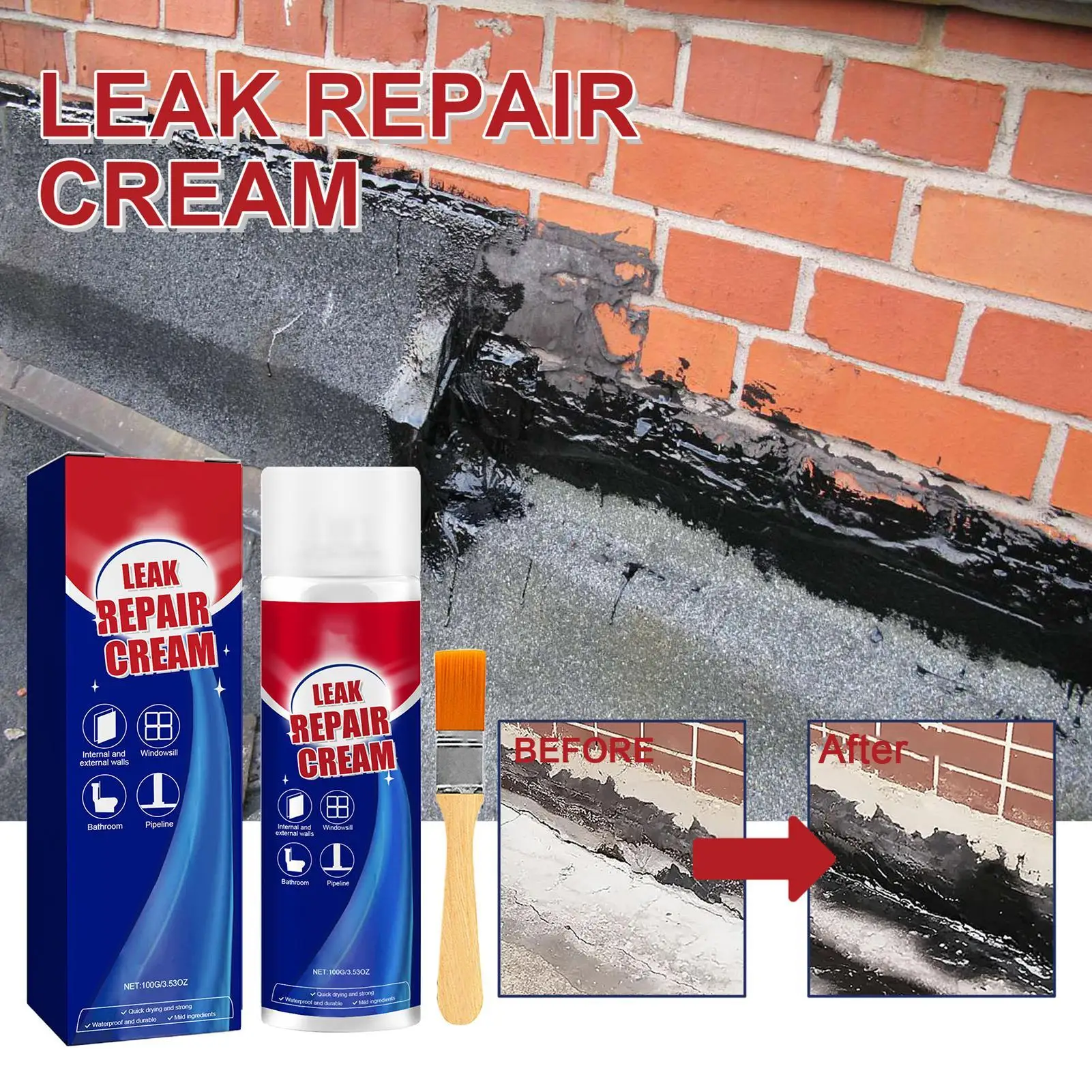 Roof Sealant Patch - 방수 누수 수리 스프레이 벽 지붕
