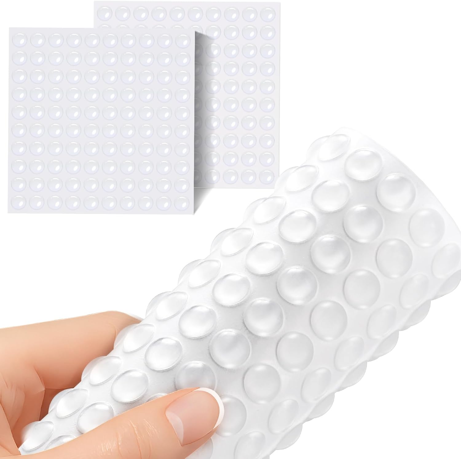 Door Stopper Rubber - 100Pcs 캐비닛 도어 찬장 가구 용