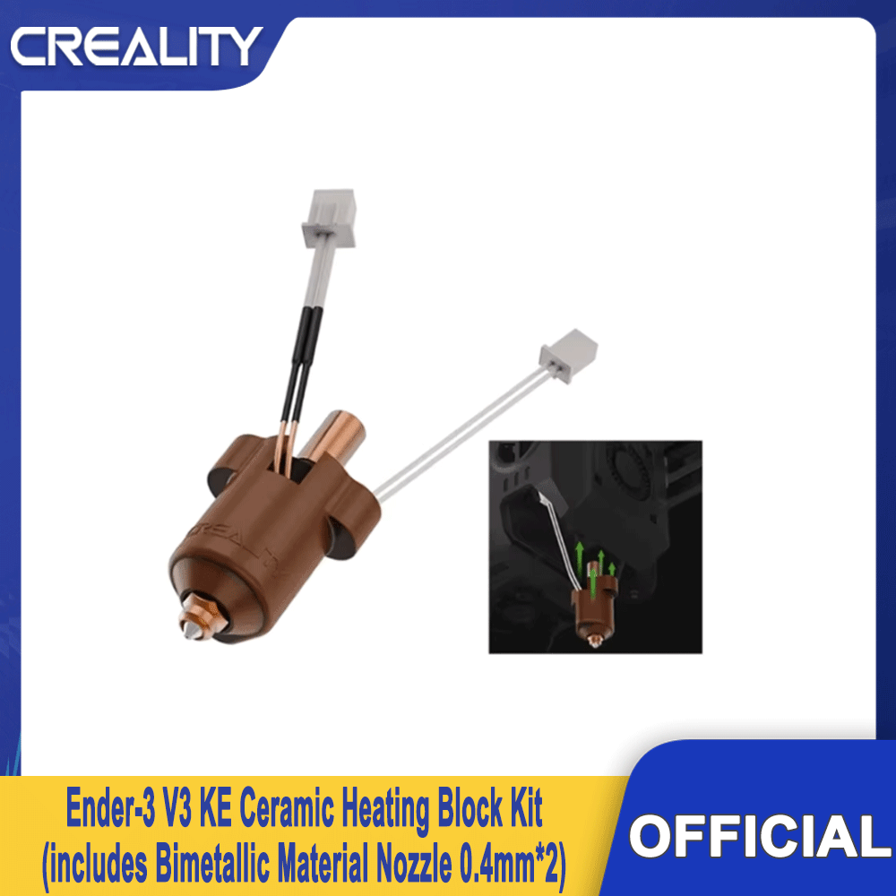 Creality 새 버전 60w 세라믹 히팅 블록 키트 - Creality Printer Ender 3 V3 리뷰 및 가격