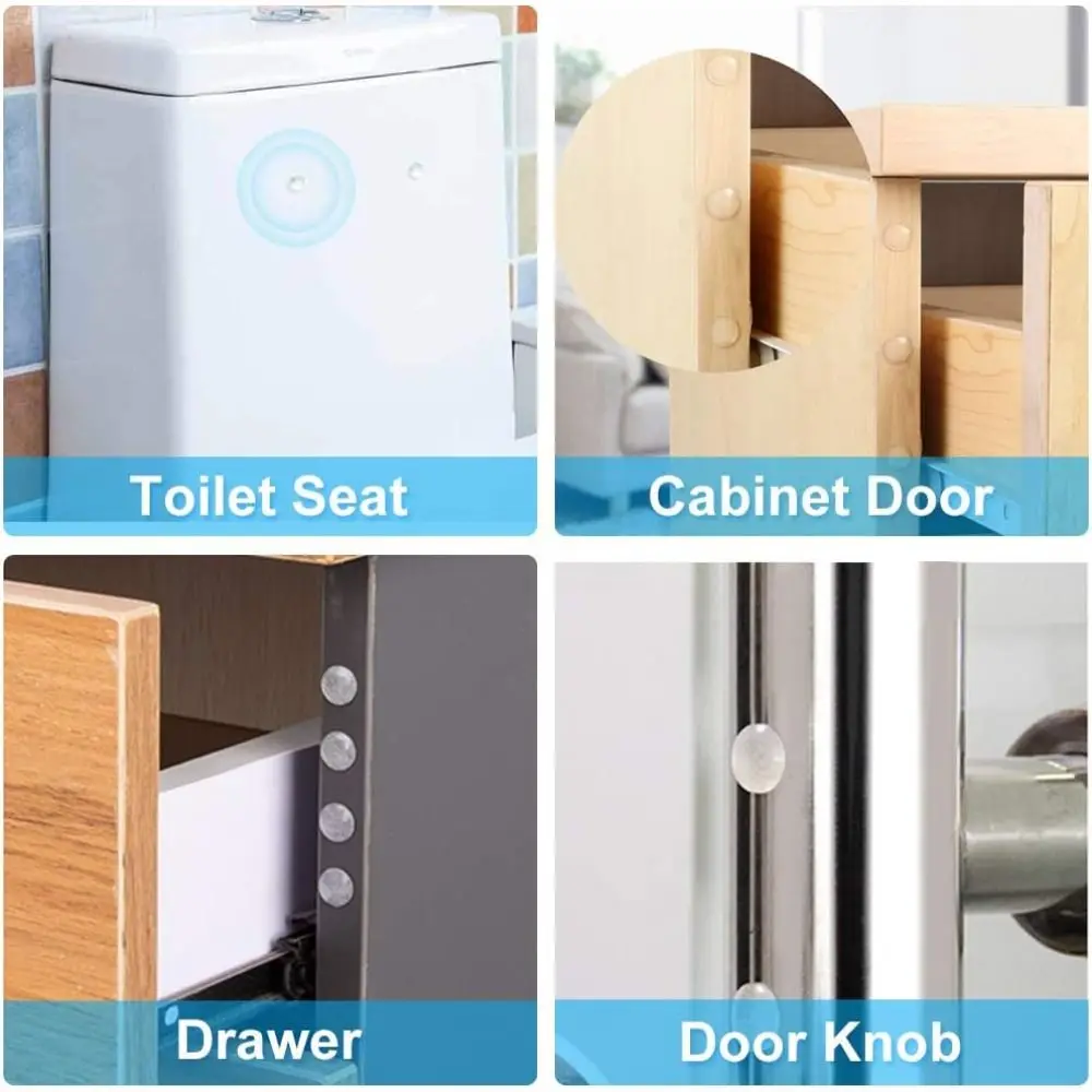 새로운 자가 접착식 댐퍼 버퍼 투명 원형 도어 스토퍼  - Door Stopper Rubber 리뷰 및 가격
