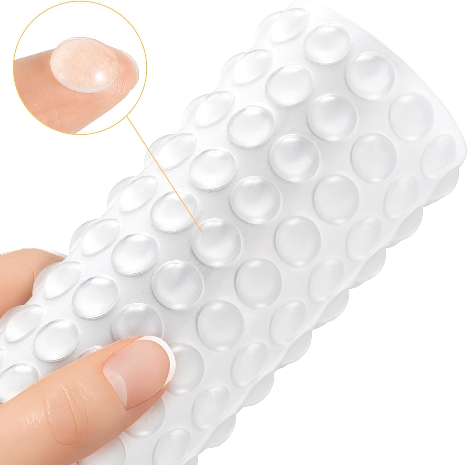 100Pcs 캐비닛 도어 찬장 가구 용 투명 고무 피트 - Door Stopper Rubber 리뷰 및 가격