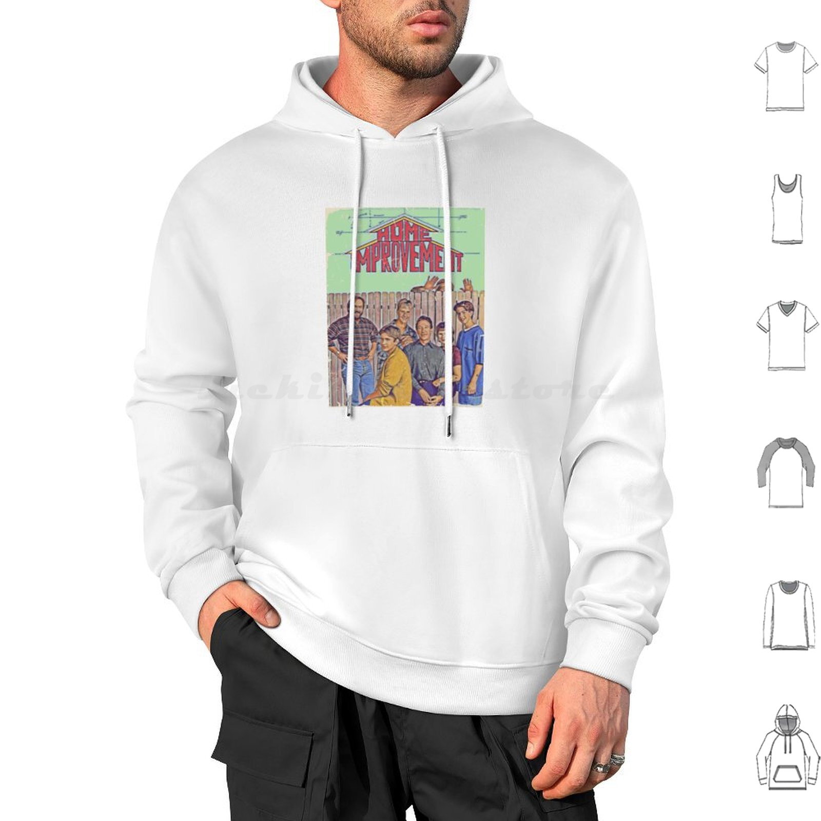 홈 인프루브먼트 팬 아트 후드티 긴 소매 홈 인프루브먼 - Home Improvement Show 리뷰 및 가격